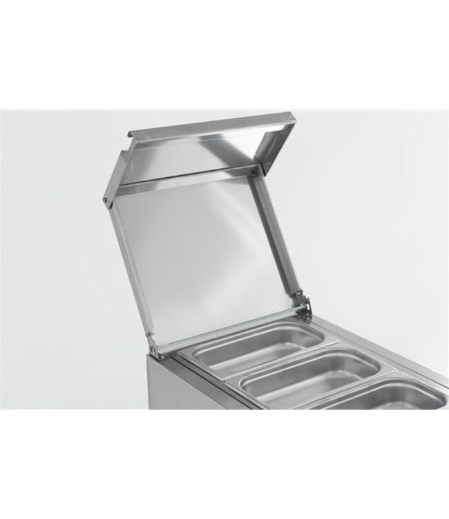 Saladette Compact Line | 1 deurs | boven 1/1GN | (H)87,5x(B)43,5x(D)70