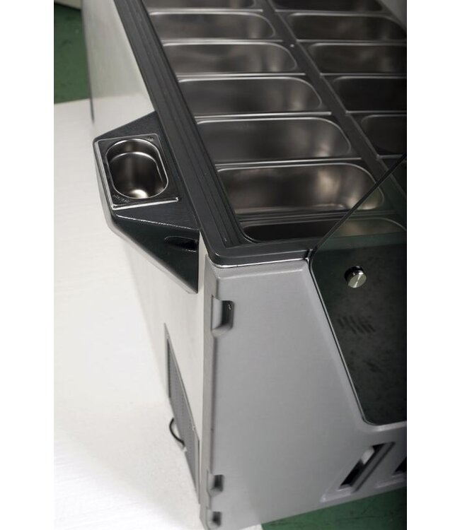 Schepijsvitrine Hawai | 16x 5L | (H)133,5x(B)159,5x(D)119,5