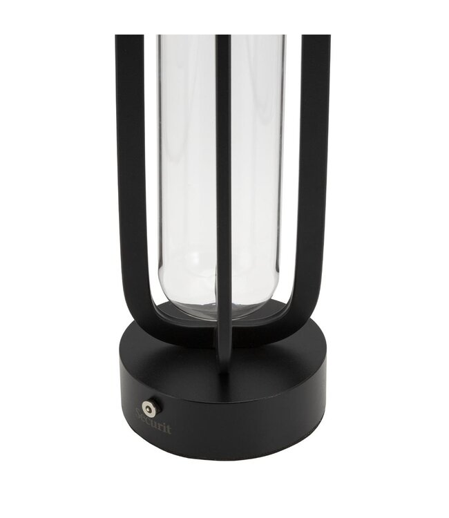 Tafellamp met vaas Florence | Draadloos | Zwart