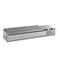 Combisteel Opzetkoelvitrine CS | RVS deksel | 4x 1/3GN | (H)22,5x(B)120x(D)39,5cm