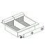 Combisteel Elektrische friteuse | Drop-In | 2x10L | 11kW