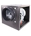 Afzuigbox ventilator FOAM ISO BOX met inspectieluik | 1200m³/uur | 230V