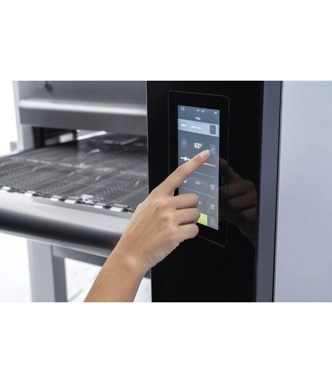 Lopende band oven | tot 165 pizza's per uur | 17,4kW | inclusief onderstel