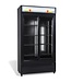 Combisteel Koelkast zwart met dubbele glazen schuifdeuren | 780L | (H)210x(B)112x(D)59,5cm