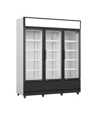 Combisteel Display koelkast | 3 Glazen deuren | 1065L | (H)197,3x(B)160x(D)61cm