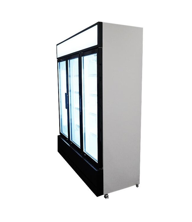 Display koelkast | 3 Glazen deuren | 1065L | (H)197,3x(B)160x(D)61cm