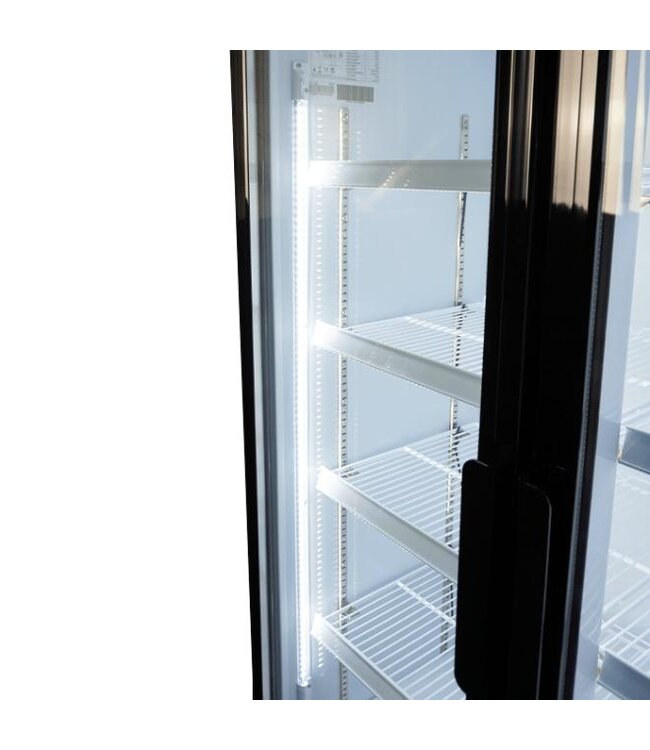 Display koelkast | 3 Glazen deuren | 1065L | (H)197,3x(B)160x(D)61cm
