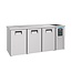 Combisteel Bierkoeler | 3 Deuren | Enkele spoelbak rechts | (H)95x(B)210x(D)70