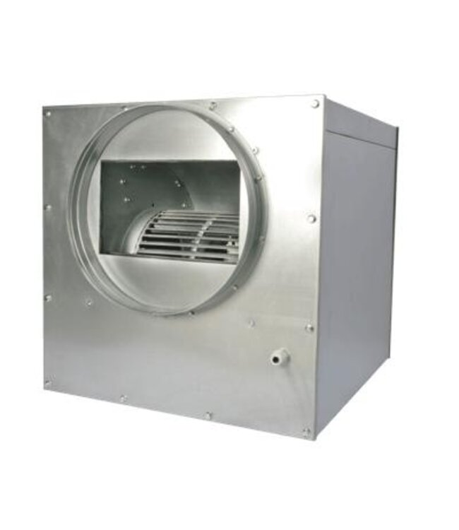 Afzuigbox ventilator STAAL ISO BOX | 750m³/uur | 230V
