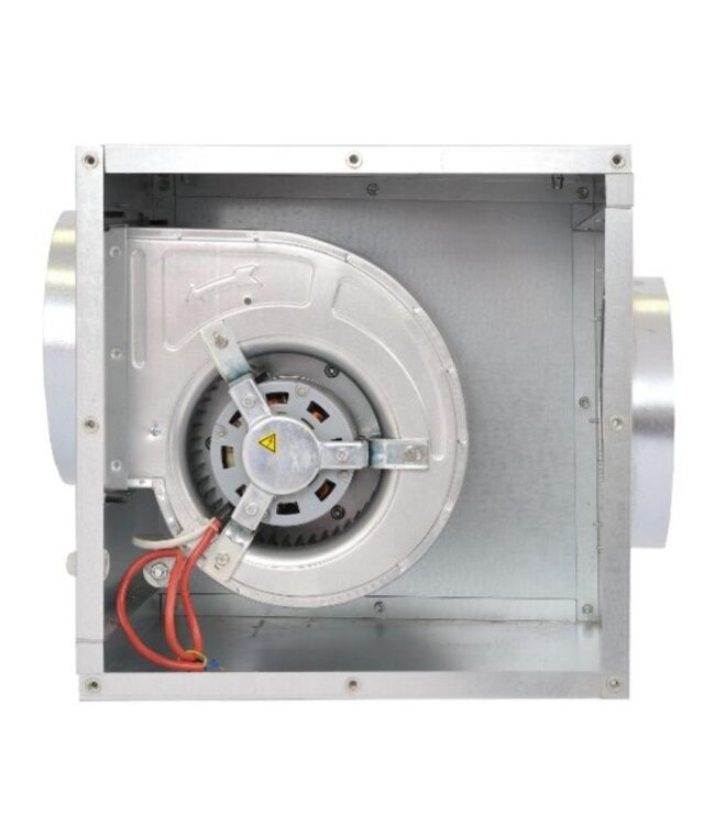 Afzuigbox ventilator STAAL ISO BOX | 550m³/uur | 230V