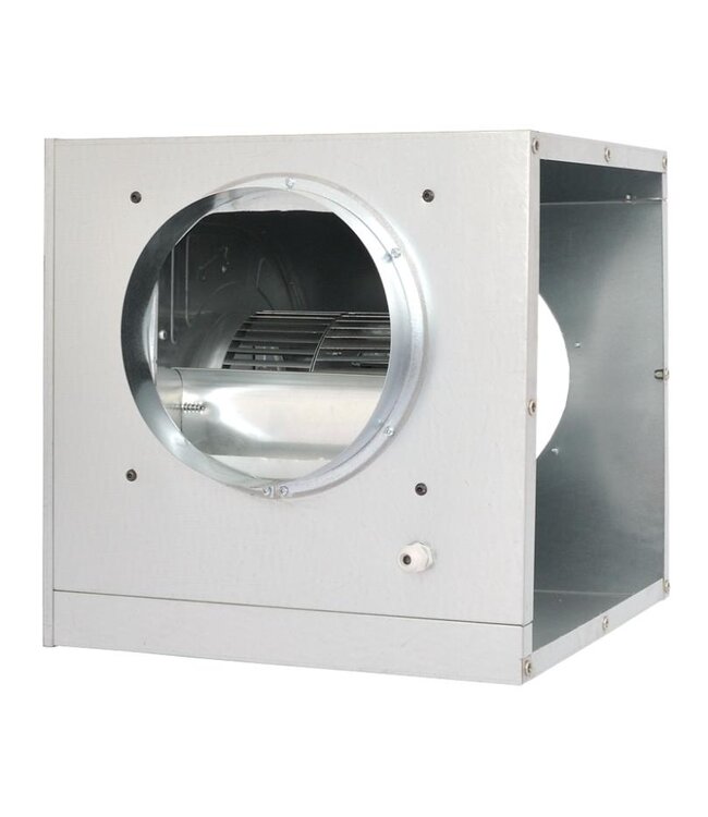Afzuigbox ventilator STAAL ISO BOX met inspectieluik | 6000m³/uur | 230V