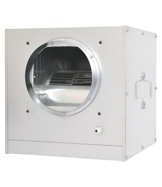 Afzuigbox ventilator STAAL ISO BOX met inspectieluik | 2000m³/uur | 230V