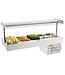 Combisteel Inbouw koeling | Drop-In | 5x 1/1GN koelbakken | (B)180x(D)70x(H)105cm