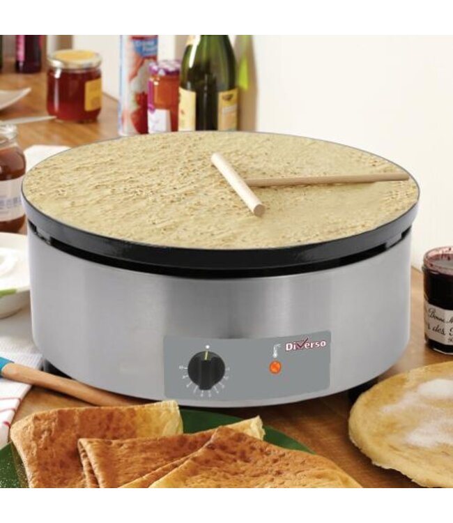 Crêpes bakplaat | elektrisch | Ø40cm | (B)40x(D)40x(H)20cm