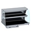 Drop-in Warmhoudvitrine | Keramisch | Gebogen | Wandmodel | 3x 1/1GN | (B)111,5x(D)72x(H)92,4cm