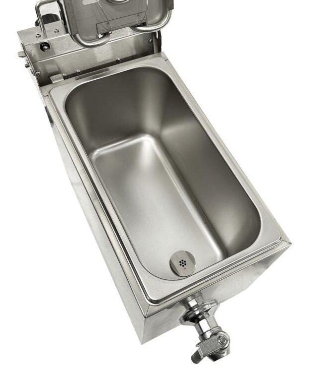 Elektrische friteuse | 4 Liter | Tafelmodel | Met aftapkraan