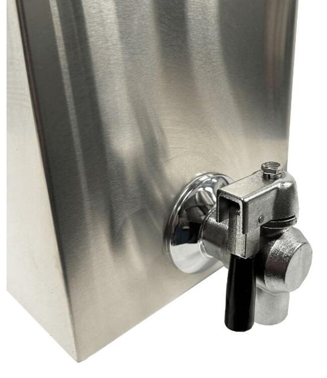 Elektrische friteuse | 4 Liter | Tafelmodel | Met aftapkraan