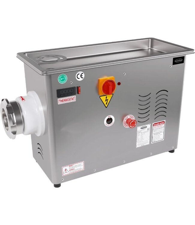 Gehaktmolen met vaste gekoelde kop | Elektrisch | 450kg/uur | 230V