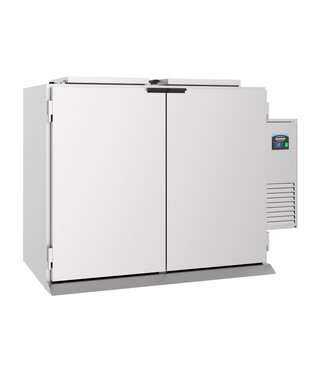 Combisteel Afvalkoeler | RVS | 2x 240 Liter capaciteit
