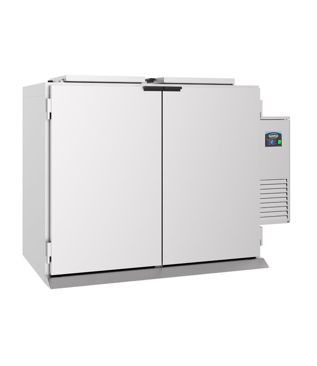 Afvalkoeler | RVS | 2x 240 Liter capaciteit
