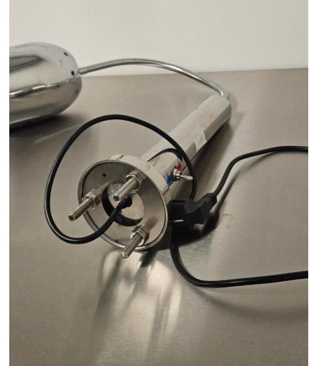 Occasion: Warmhoudlamp Chroom - Inbouwmodel