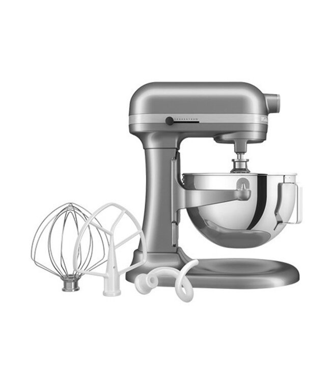 KitchenAid Keukenmixer met schenkscherm | Grijs | 5,2 Liter
