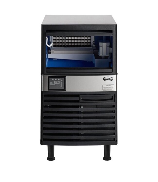 IJsblokjesmachine Combisteel | Holle ijsblokjes | 36kg/24uur | Vaste wateraansluiting | 15kg bunker