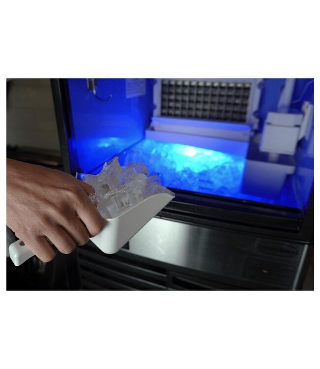 IJsblokjesmachine Combisteel | Holle ijsblokjes | 36kg/24uur | Vaste wateraansluiting | 15kg bunker