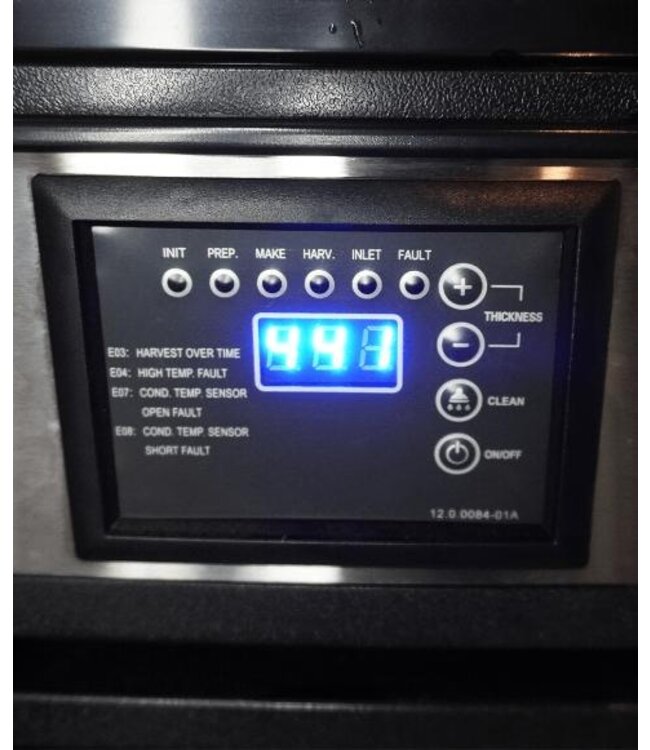 IJsblokjesmachine Combisteel | Holle ijsblokjes | 36kg/24uur | Vaste wateraansluiting | 15kg bunker