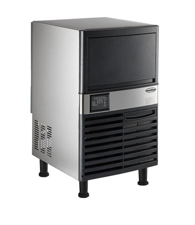 IJsblokjesmachine Combisteel | Holle ijsblokjes | 55kg/24uur | Vaste wateraansluiting | 18kg bunker