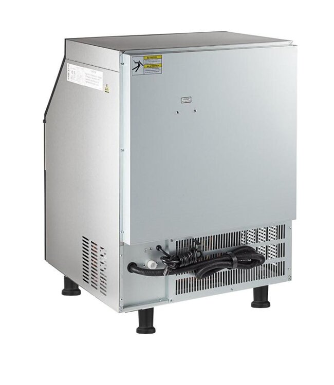 IJsblokjesmachine Combisteel | Holle ijsblokjes | 73kg/24uur | Vaste wateraansluiting | 36kg bunker