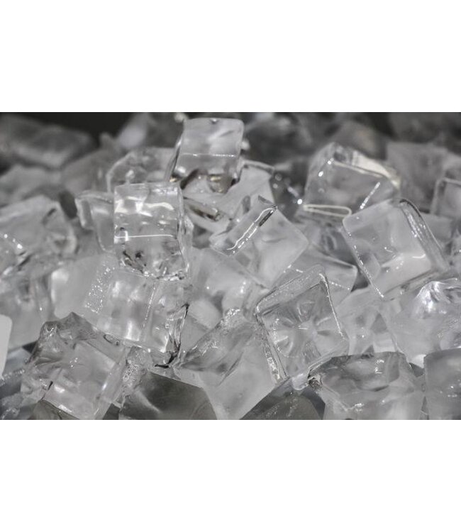 IJsblokjesmachine Combisteel | Holle ijsblokjes | 160kg/24uur | Vaste wateraansluiting | 125kg bunker