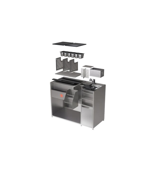 Cocktail station 1300x600x960mm