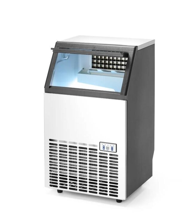 IJsblokjesmachine Hendi | Volle ijsblokjes | 35kg/24u | 15kg bunker