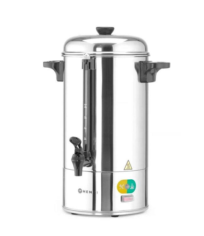 Koffie percolator - RVS filter - enkelwandig - 6L