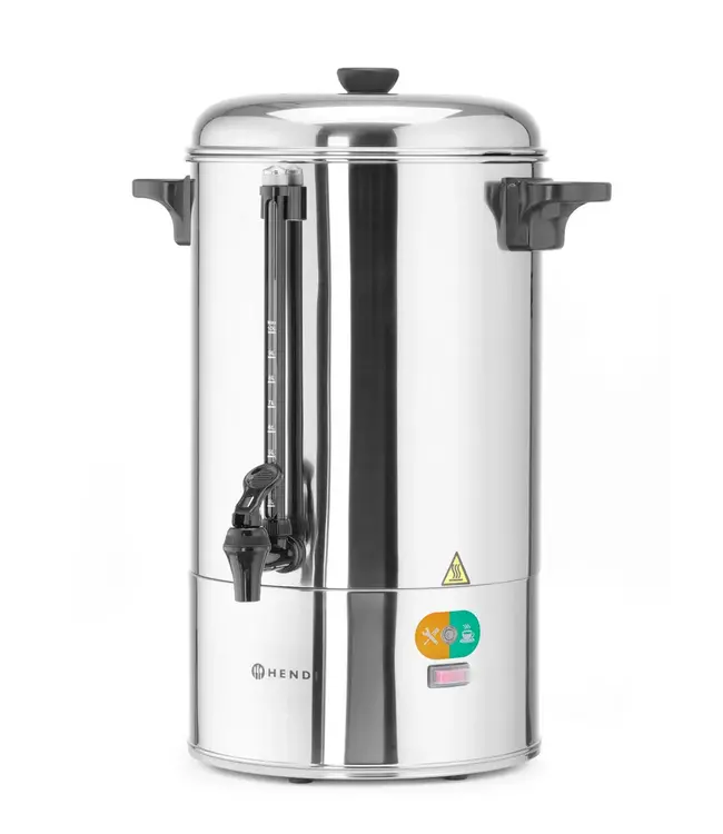 Koffie percolator - RVS filter - enkelwandig - 10L