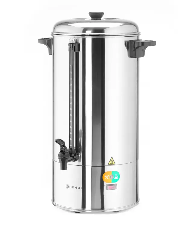 Koffie percolator - RVS filter - enkelwandig - 15L