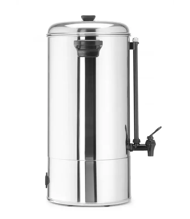 Koffie percolator - RVS filter - enkelwandig - 15L