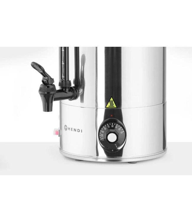 Geïsoleerde dranken ketel - tot 100 graden instelbaar - 18 liter