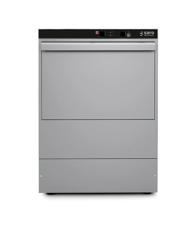 Glazenspoelmachine Freiburg | 40x40cm | Met afvoer en zeepdoseerpomp | (H)71x(B)47x(D)51cm