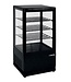 Saro Koelvitrine opzetmodel SC70 | Zwart | 70L | (H)88,5x(B)42,8x(D)38,6cm