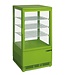 Saro Koelvitrine opzetmodel SC70 | 70L | Groen | (H)88,5x(B)42,8x(D)38,6cm