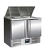 Saro Saladette Baldur S 902 | 2 Deurs | Boven 3/1GN | (H)89x(B)104,5x(D)70cm