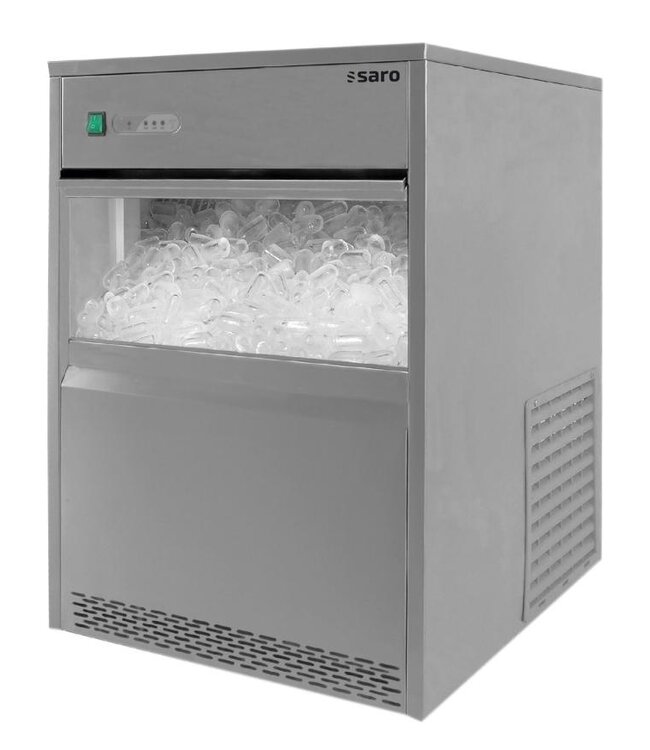 IJsblokjesmachine EB26 | Holle ijsblokjes | 26kg/24u | 6kg bunker