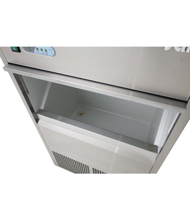 IJsblokjesmachine EB40 | holle ijsblokjes | 40kg/24u | 10kg bunker