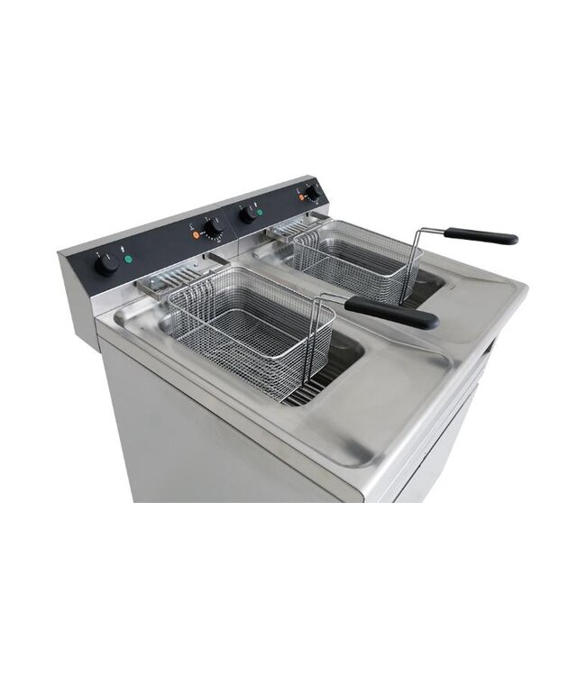 Staande friteuse Gastroline 12+12Vs | 12+12 Liter