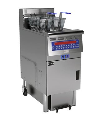 Shi-Fan Automatische oliefilter friteuse | 30L | 14kW | (B)434x(D)797x(H)1143mm