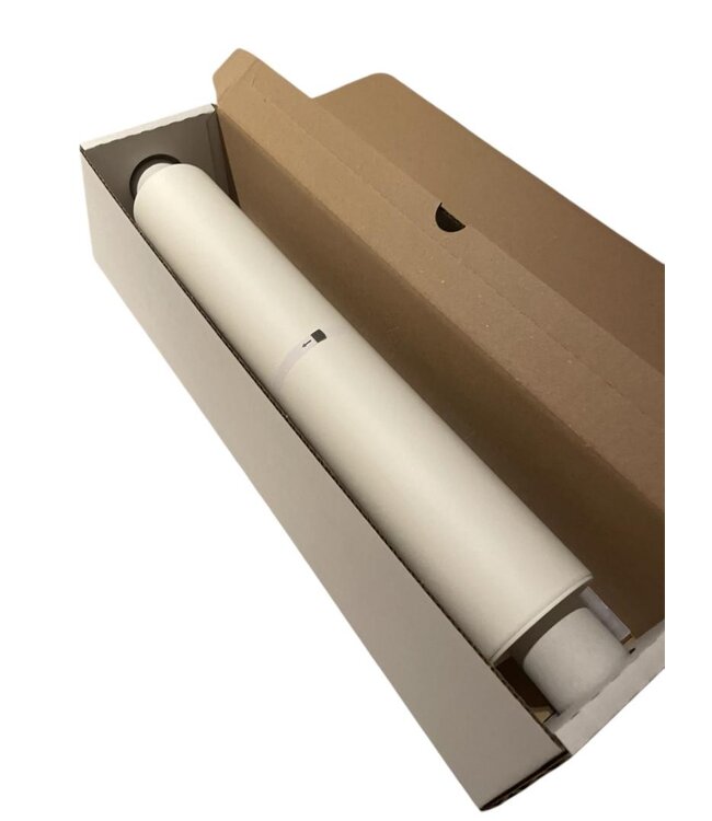 Bakpapier | 45cm breed | 50m rol | Wit | PFAS vrij | In afscheurdoos