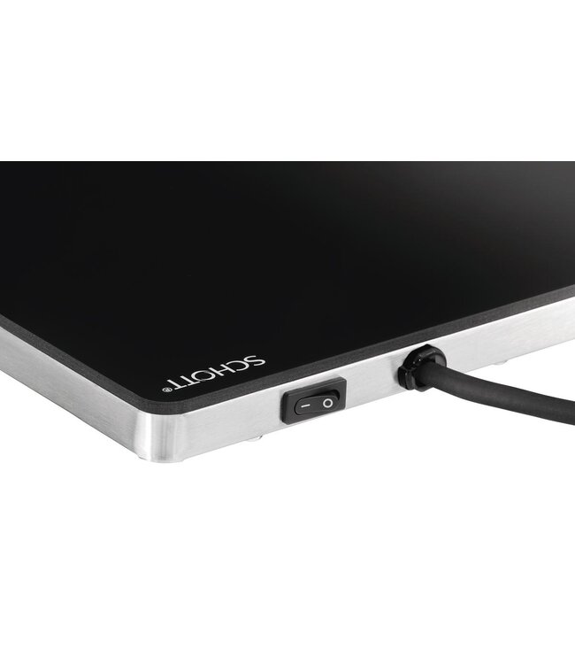 Warmhoudplaat WP320S 1/1S | 1/1GN | Schott ceran glas | 600x400mm