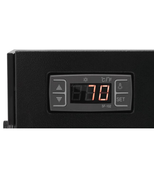 Warmhoudvitrine SN10 Bartscher | 1 Etage | Open model | (H)39x(B)76,5x(D)57cm